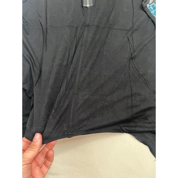 Vivienne Tam Womens Size M Multi Abstract Asymmetrical Sleeveless Blouse - Picture 6 of 9